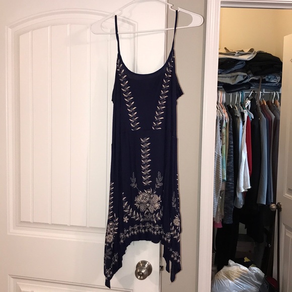 navy and cream dress - Picture 1 of 1